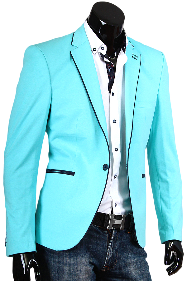 Пиджак Alcino приталенный цвет мятный однотонный купить в Москве недорого