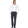 Белая приталенная мужская рубашка Venturo 8097-01Z под запонки
