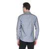 Серая приталенная мужская рубашка Venturo 500-38