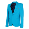 Стильный пиджак бирюзового цвета