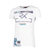Белая футболка мужская Rvvaldi rf-2020-71
