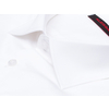 Белая приталенная мужская рубашка с длинными рукавами-2